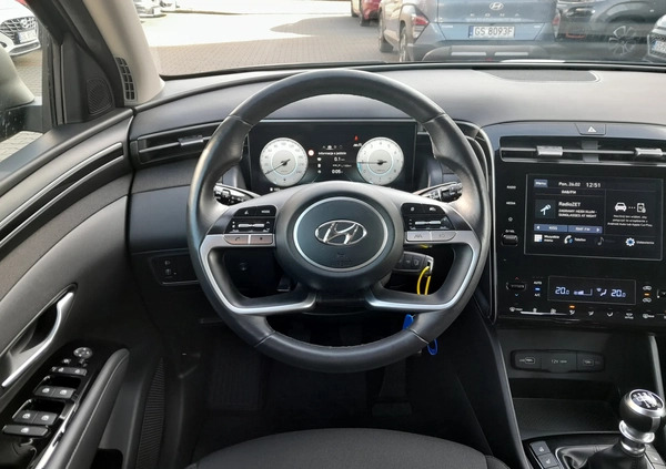 Hyundai Tucson cena 108900 przebieg: 57825, rok produkcji 2022 z Toszek małe 172